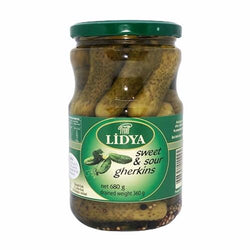 Gherkins Gherkins Sweet & Sour Lidya 680g