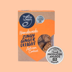 Cookies Zingy Ginger Delight Molly Wolly 185g