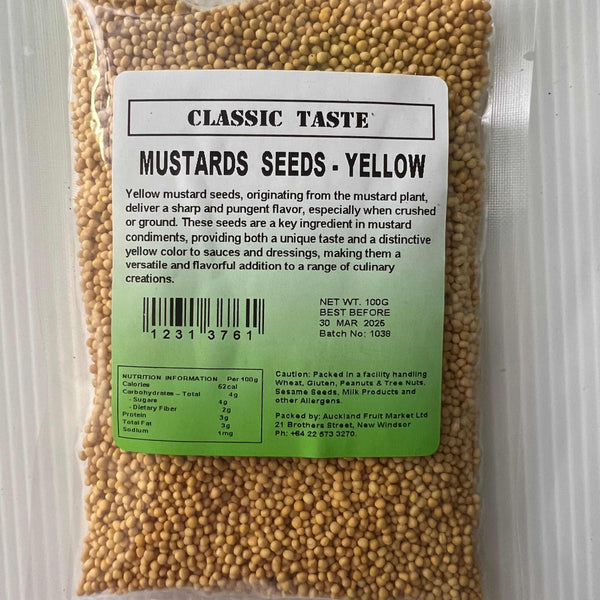 Mustard Seed Yellow 100g*