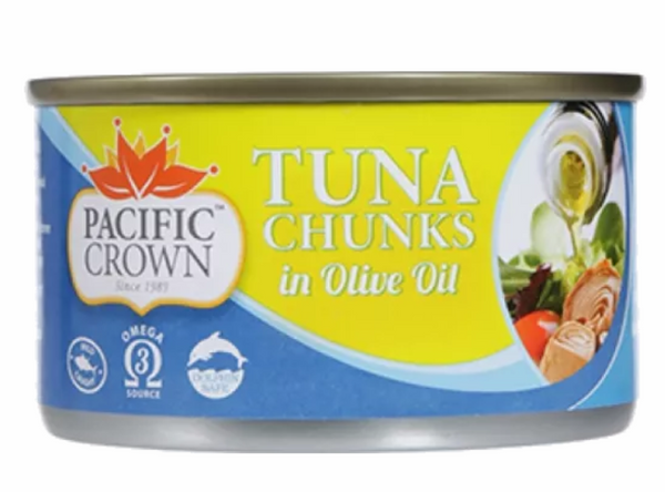 Tuna Chunk Pacific Crown Olive Oil 95g