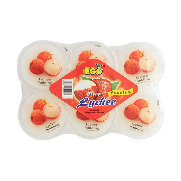 Pudding Lychee Ego 6's 720g