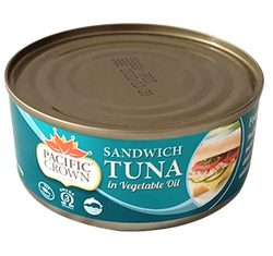 Tuna Pacific Crown Vegetable Oil 170g