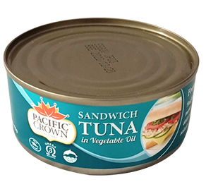 Tuna Pacific Crown Vegetable Oil 170g