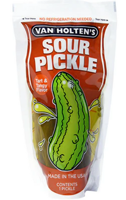 Pickle Sour in a Pouch Dill 1 pc*