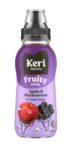 Juice Keri Apple Blackcurrant Fruity Drink 250ml*