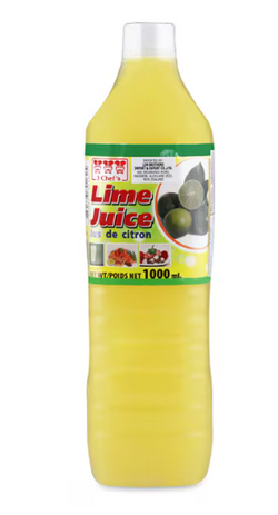 Lime Juice 3 Chefs 1L