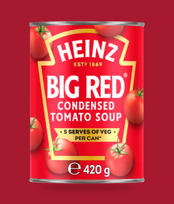 Soup Tomato Big Red Heinz 420g*