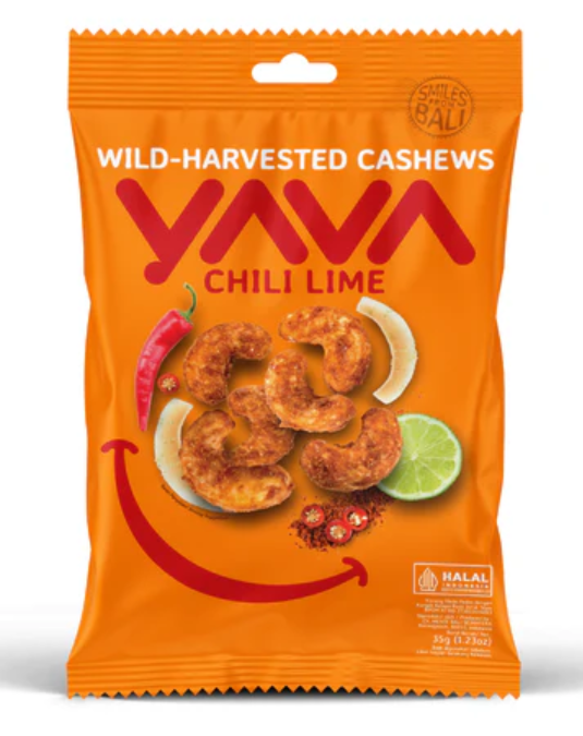 Cashews Chili Lime Yava 35g*