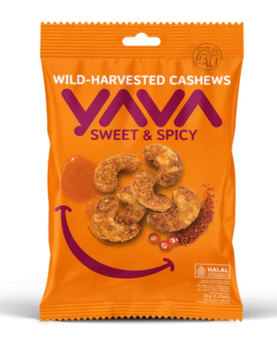 Cashews Sweet and Spicy Yava 35g*