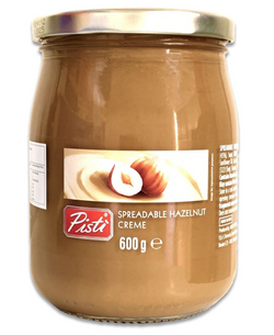 Hazelnut Cream Spread 600g Pisti*