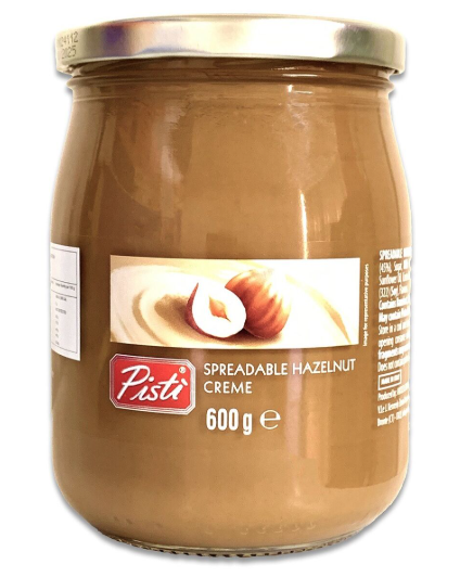 Hazelnut Cream Spread 600g Pisti*