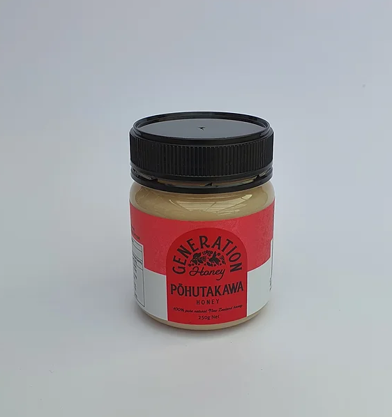 Honey Pohutukawa Creamed 250g - Generation Honey*