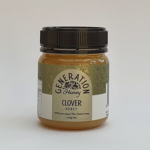 Honey Clover 250g Creamed - Generation Honey