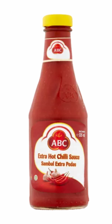 Sauce Chilli Extra Hot ABC 335ml