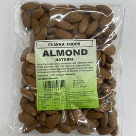 Almonds Natural 200g*