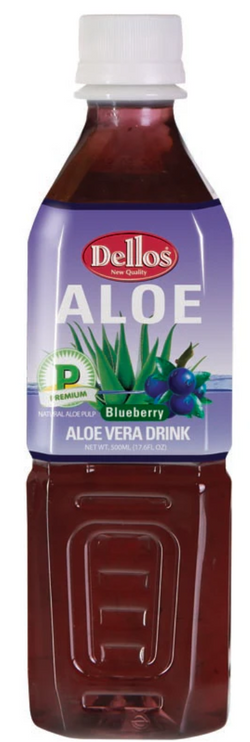 Aloe Drink Blueberry Dellos 500ml