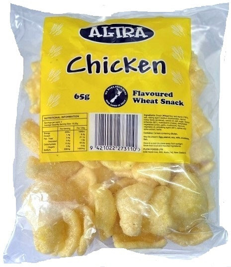 Chips Wheat Snack Chicken Altra 65g