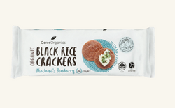 Ceres Organic Organic Black Rice Crackers, Original - 115g