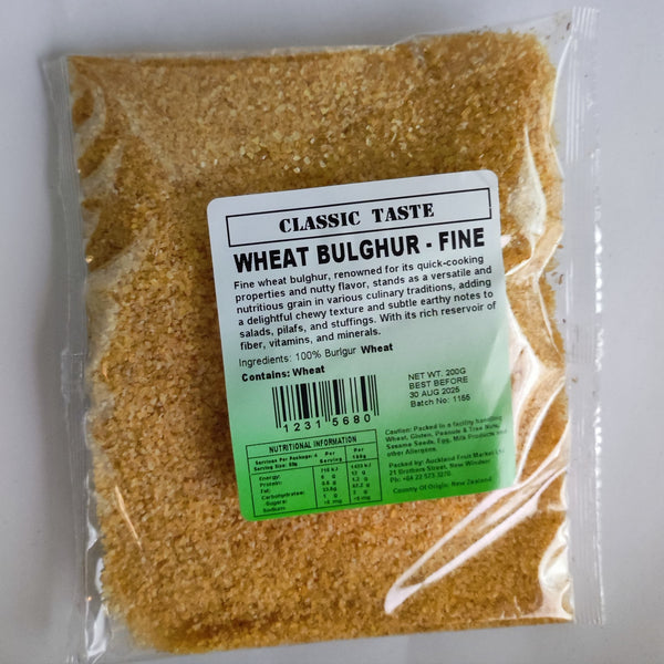 Bulghur Wheat Fine 200g