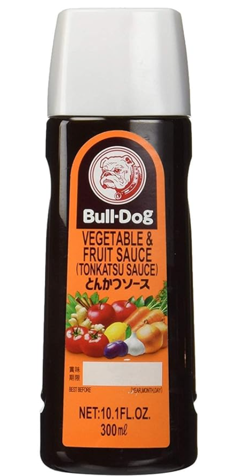 Sauce Vegetable & Fruit Sauce, Tonkatsu Sauce Bull-Dog 300ml