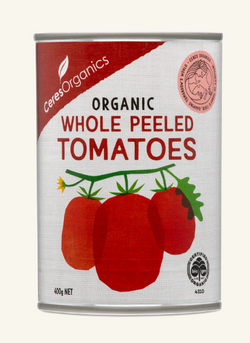 Ceres Organics - Organic Tomatoes, Whole Peeled - 400g