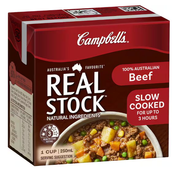 Stock Beef liquid Campbells 250ml