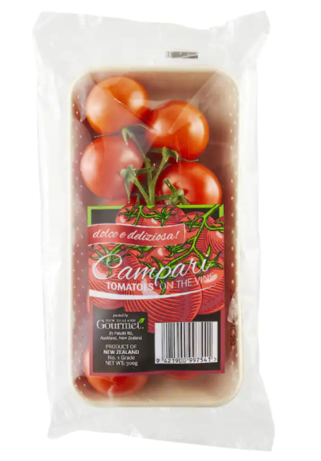 Tomatoes Campari Vine NZ Tray 300g