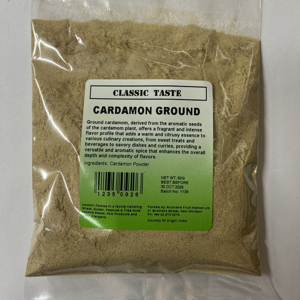 Cardamon Ground 50g