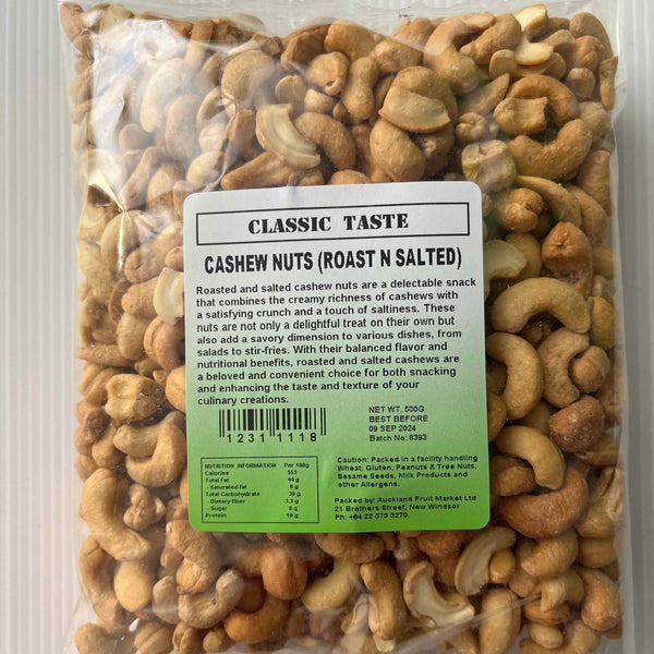 Cashews Roasted 'n Salted 500g