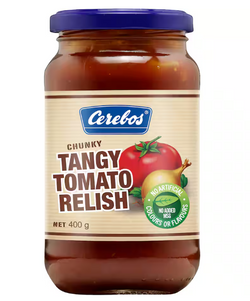 Relish Tangy Tomato Cerebos 400g