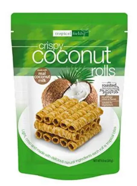 Coconut Rolls Tropical Fields 285g*