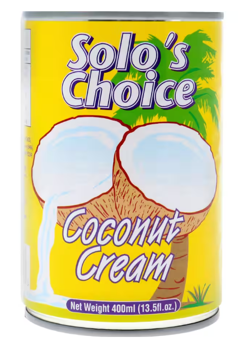 Coconut Cream Solo Choice 400ml