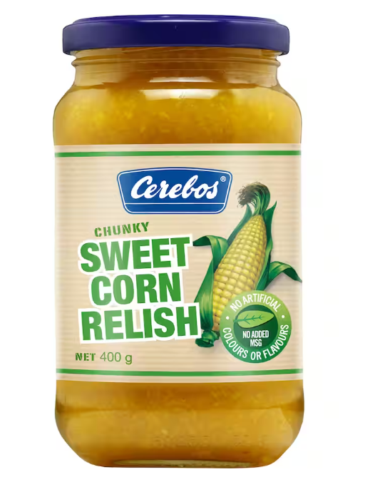 Relish Sweet Corn Cerebos 400g