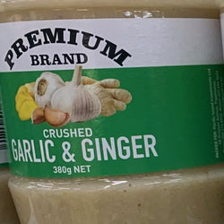 Garlic and Ginger Crushed Premium Brand 380g