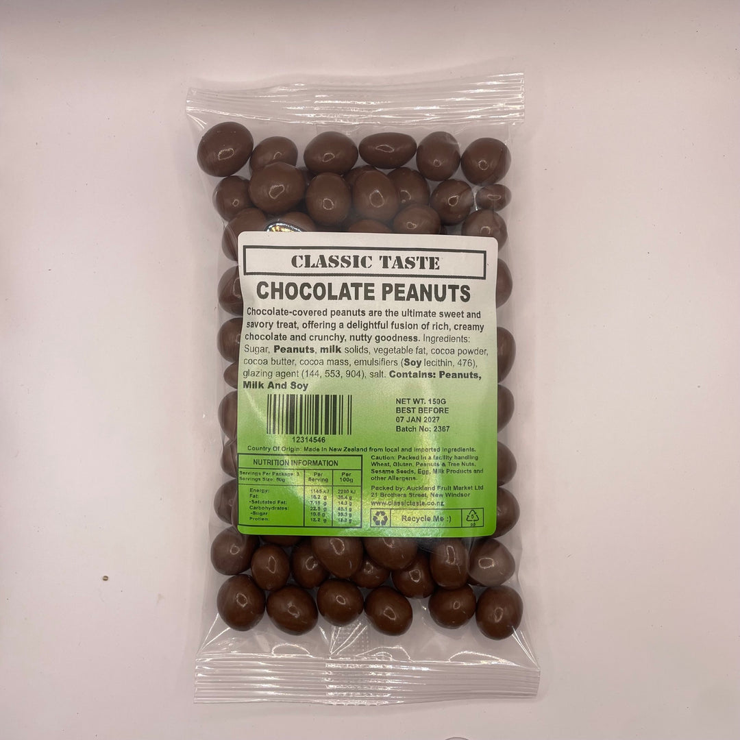 Chocolate Peanuts Classic Taste 150g