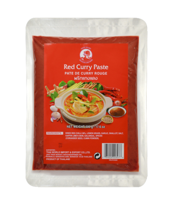 Paste Curry Red Cock 500g