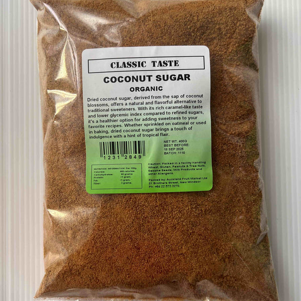 Coconut Sugar Organic 250g