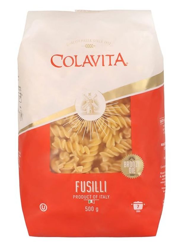 Pasta Fusilli Regular Colavita 500g