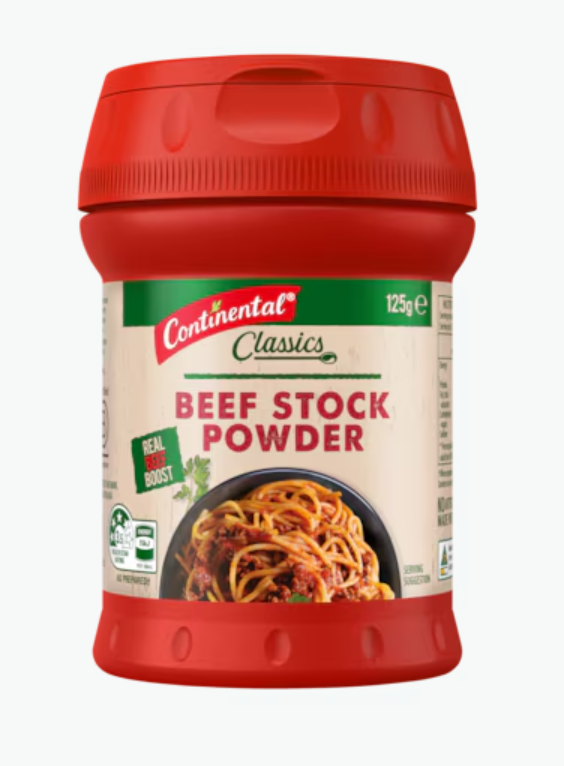 Stock Beef Stock Powder Continental 125g