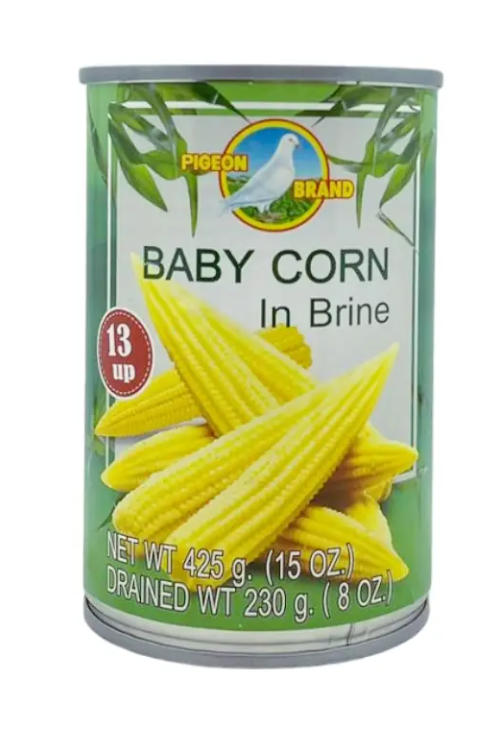 Corn Baby in Brine Pigeon 425g*