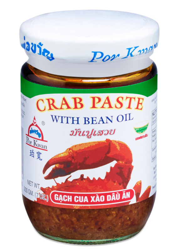 Paste Crab with Soyabean Oil Por Kwan 200g