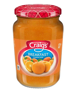 Jam Breakfast Craigs 375g