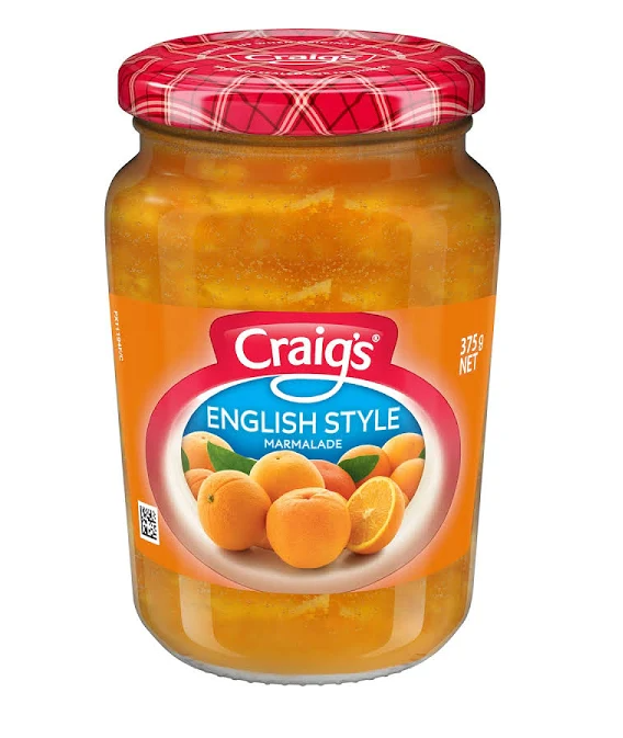 Jam English Style Craigs 375g