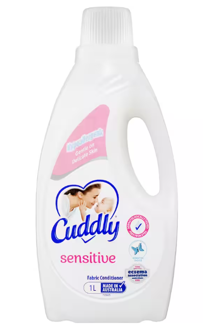 Laundry Fabric Softener Conditioner Sensitive Cuddly 1L