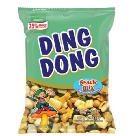 Chips Ding Dong Green Snack Mix 100g