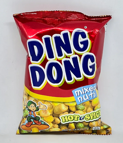 Chips Ding Dong Mixed Nuts Hot and Spicy 100g