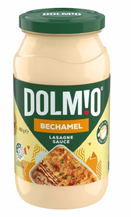 Sauce Pasta Bechamel Lasagne Dolmio 490g