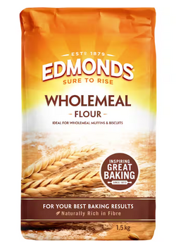 Flour Wholemeal Edmonds 1.5kg