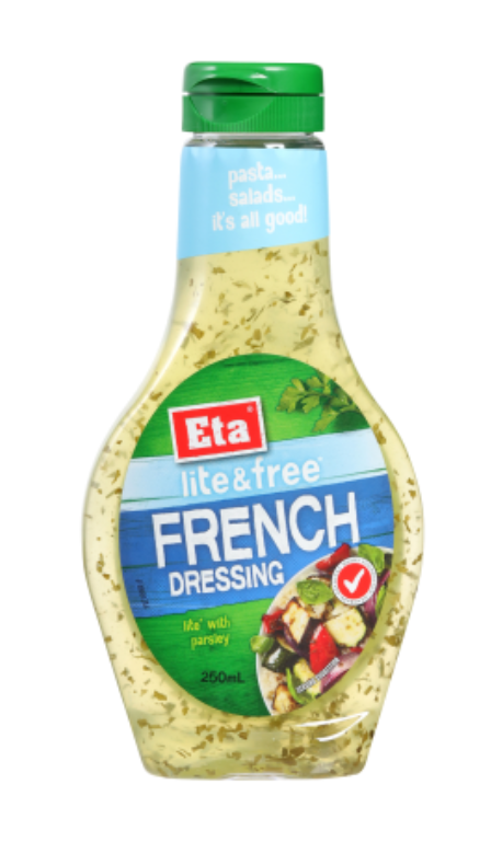 Dressing French lite and free Eta 250ml