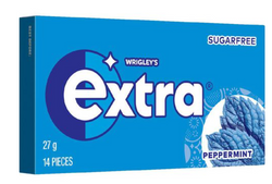 Chewing Gum Extra Peppermint Sugar Free 14 Piece 27g